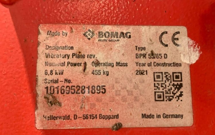 BOMAG BPR 55/65 D  4MAM92026