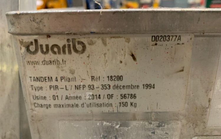 DUARIB TANDEM 4  39MAM92026