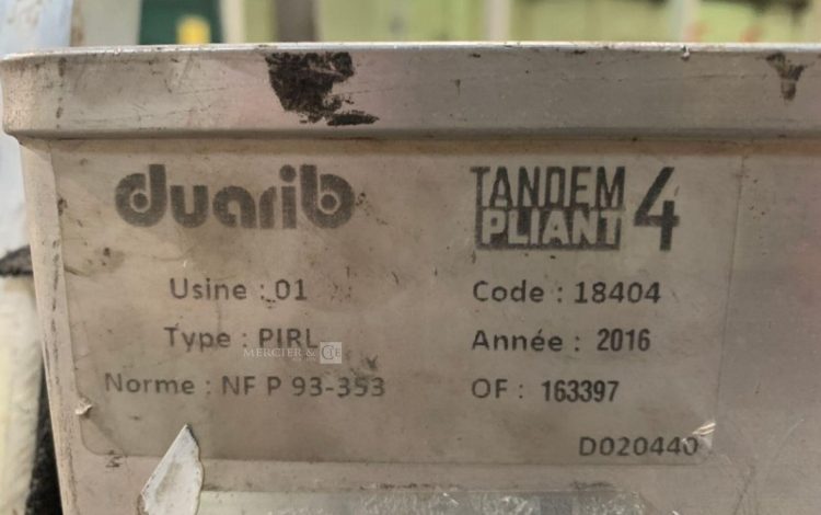 DUARIB TANDEM 4  39MAM92026