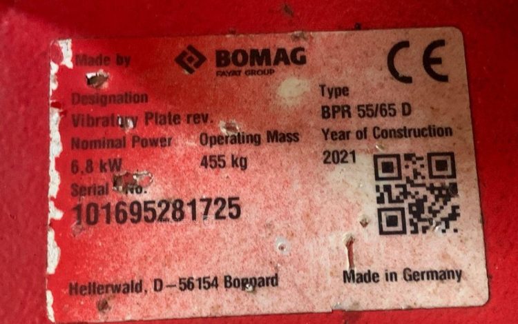 BOMAG BPR 55/65 D  51MAM92026