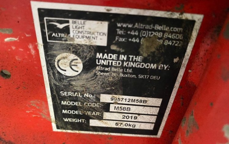 ALTRAD M58B  82MAM92026