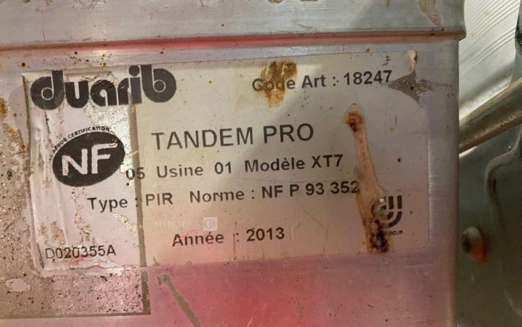 DUARIB TANDEM PRO XT7  86MAM92026