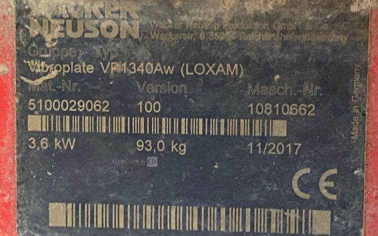 WACKER NEUSON   98MAM92026