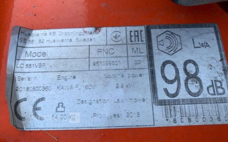 HUSQVARNA LC551VBP  76MAM92026