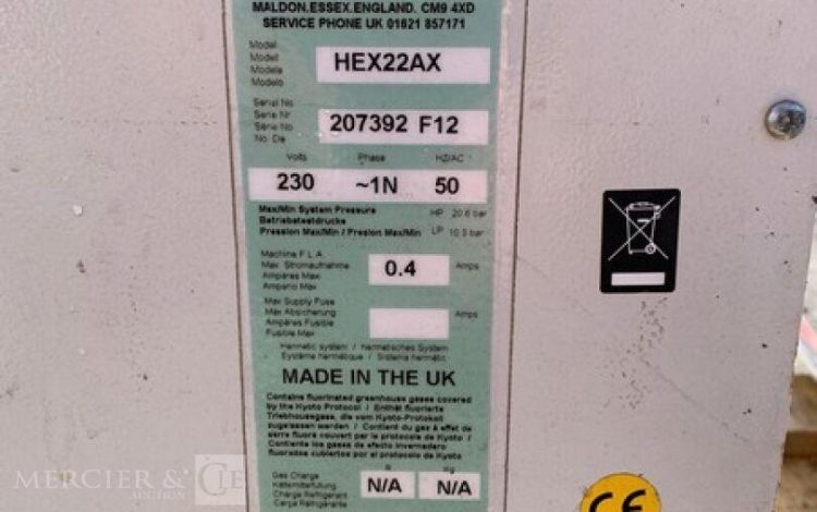 CALOREX PAC22AX  71MAM92026
