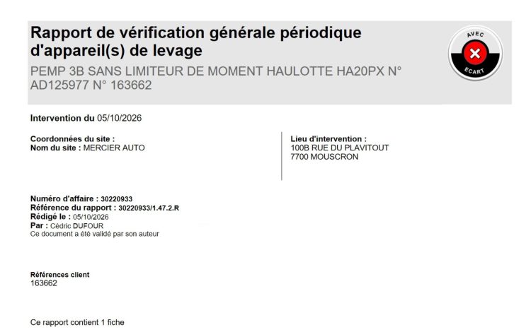 HAULOTTE HA20PX  163662