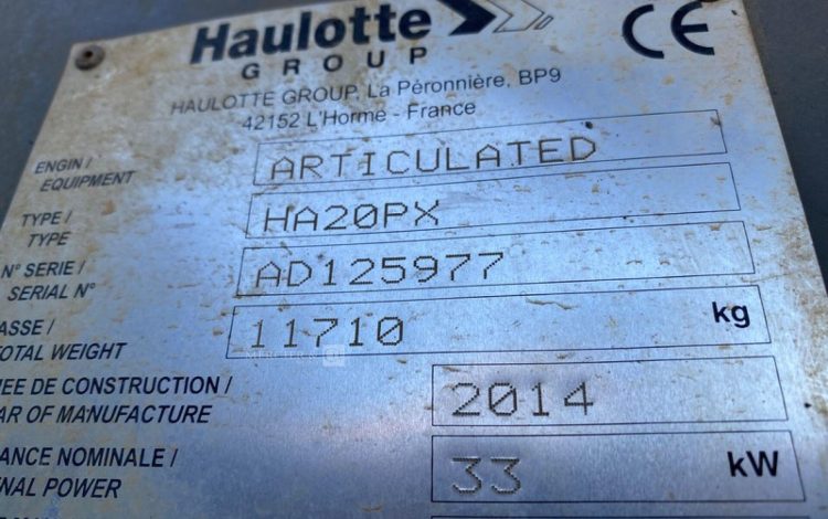 HAULOTTE HA20PX  163662