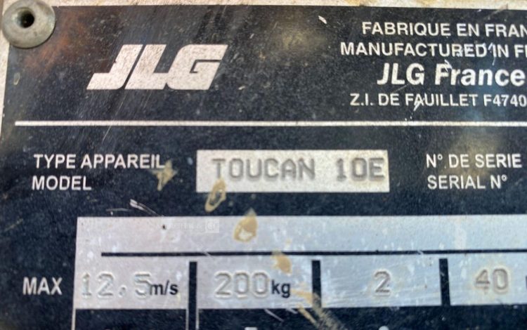 JLG TOUCAN 10E  136161