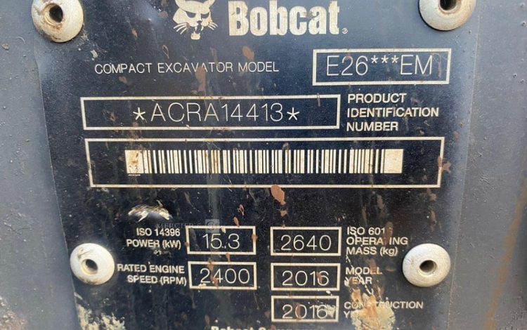 BOBCAT E26***EM  PEL010309