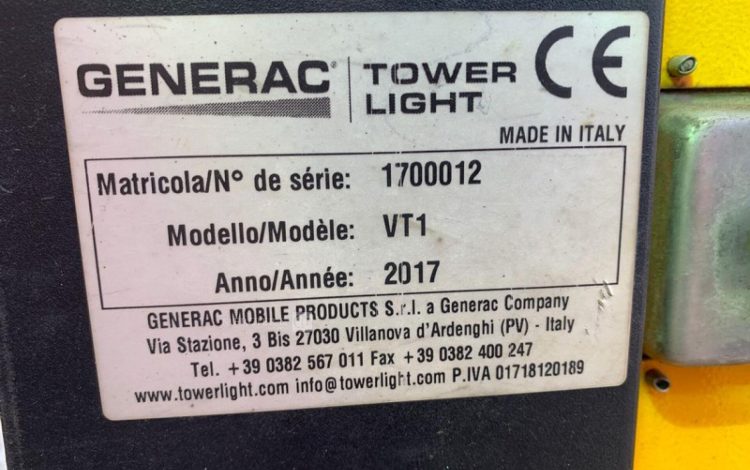 GENERAC VT1  ECL010337