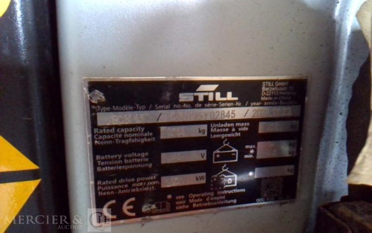 FENWICK TRANSPALETTE MT15 / STILL ECU 15C  2.845