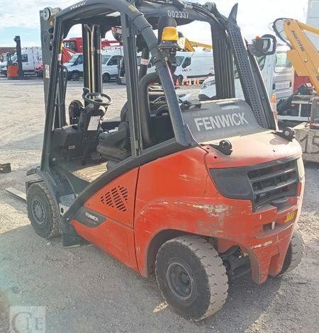 FENWICK CHARIOT ELEVATEUR FRONTAL H25T-02 – 2,5 T – GAZ – 861 H – ANNEE 2016  2337