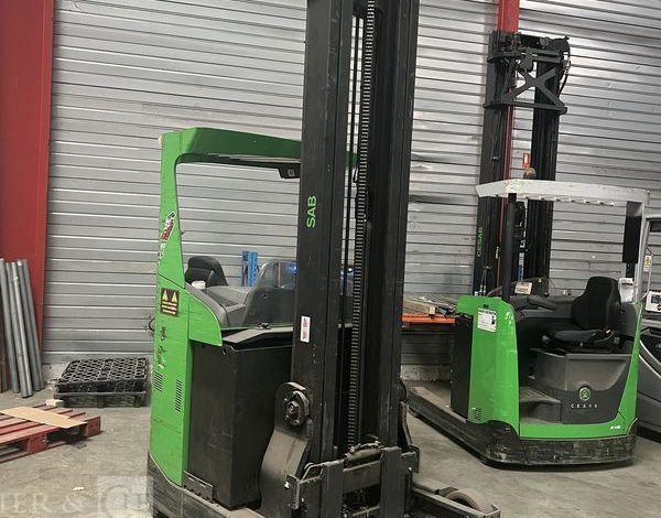 TOYOTA CHARIOT ELEVATEUR BT – R314 – AN 2015 – 7466 HEURES VERT 393.605