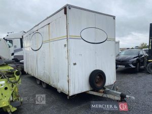 REMORQUE FORAINE – OUVERTURE LATERALE – 2 ESSIEUX  5357VR27