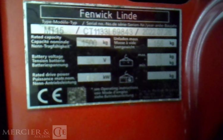 FENWICK TRANSPALETTE MT15 / STILL ECU 15C  69.843