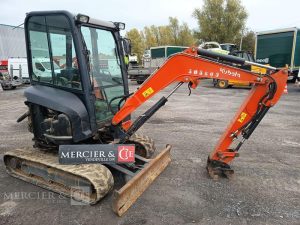KUBOTA MINIPELLE U27-4 HI SUR CHENILLES 2,6T – DIESEL – ANNEE 2022  73603