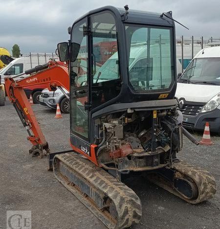 KUBOTA MINIPELLE U27-4 HI SUR CHENILLES 2,6T – DIESEL – ANNEE 2022  73603