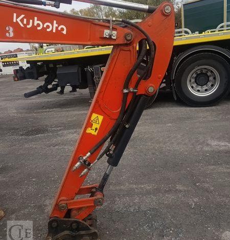 KUBOTA MINIPELLE U27-4 HI SUR CHENILLES 2,6T – DIESEL – ANNEE 2022  73603