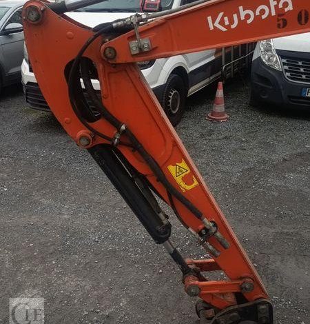 KUBOTA MINIPELLE U27-4 HI SUR CHENILLES 2,6T – DIESEL – ANNEE 2022  73603