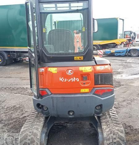 KUBOTA MINIPELLE U27-4 HI SUR CHENILLES DIESEL 2,6 T – 1520 HEURES – ANNEE 2023  77398