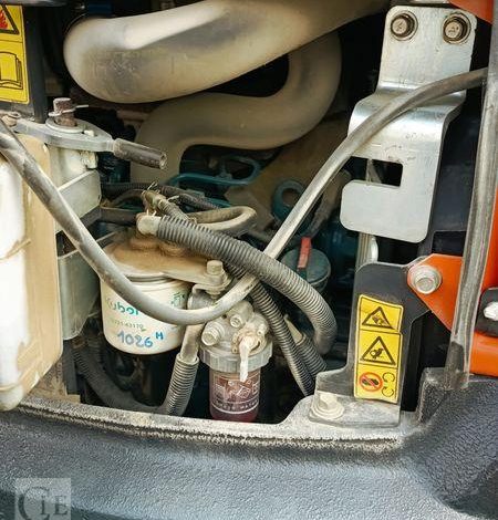 KUBOTA MINIPELLE U27-4 HI SUR CHENILLES DIESEL 2,6 T – 1520 HEURES – ANNEE 2023  77398