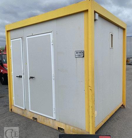 BODARD BUNGALOW SANITAIRE AVEC PASSAGE DE FOURCHES – EQUIPE DOUCHE / AUGE ET WC BLANC BU1010077