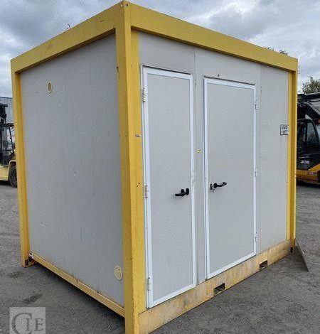 BODARD BUNGALOW SANITAIRE AVEC PASSAGE DE FOURCHES – EQUIPE DOUCHE / AUGE ET WC BLANC BU1010077