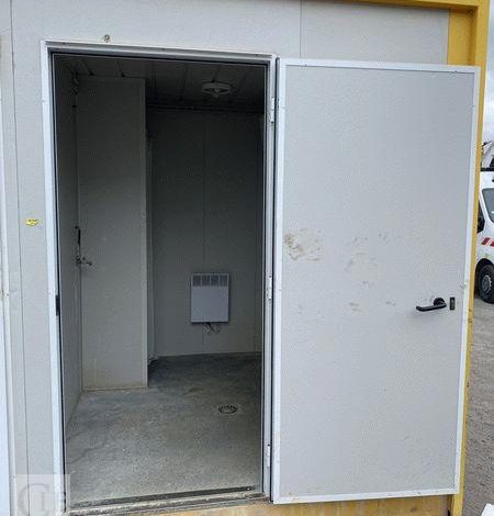 BODARD BUNGALOW SANITAIRE AVEC PASSAGE DE FOURCHES – EQUIPE DOUCHE / AUGE ET WC BLANC BU1010077
