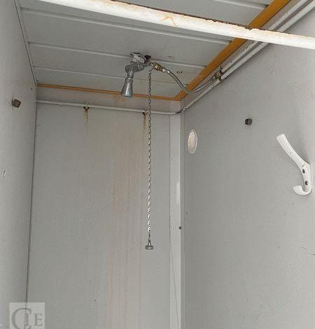 BODARD BUNGALOW SANITAIRE AVEC PASSAGE DE FOURCHES – EQUIPE DOUCHE / AUGE ET WC BLANC BU1010077
