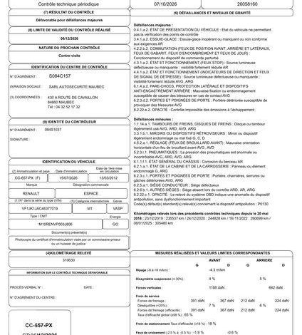 RENAULT ESPACE DCI  CC-657-PX