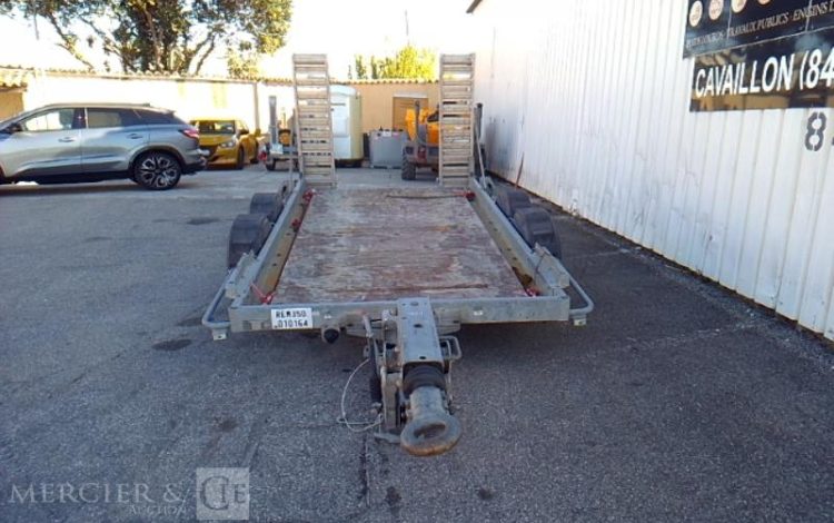 HUBIERE REMORQUE PORTE-ENGIN CU 2T8  CK-148-FB