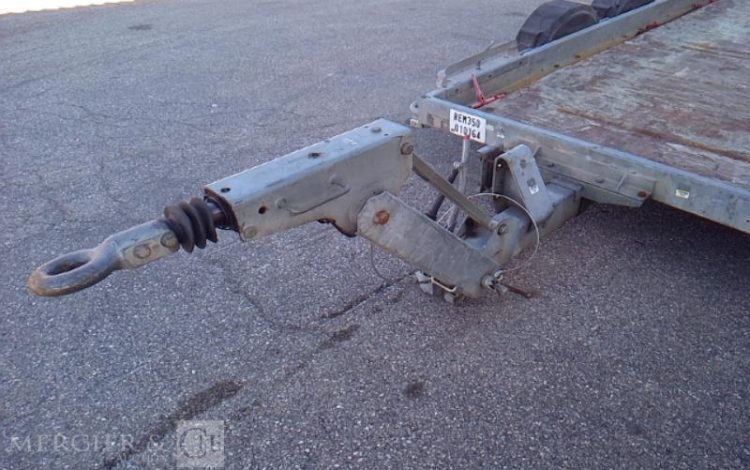 HUBIERE REMORQUE PORTE-ENGIN CU 2T8  CK-148-FB