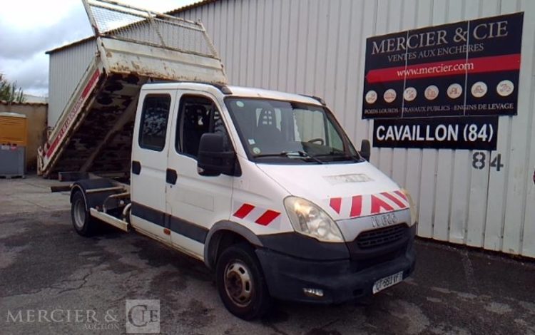 IVECO 35C13 BENNE DOUBLE CABINE BLANC CT-660-VF
