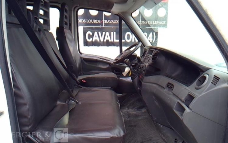 IVECO 35C13 BENNE DOUBLE CABINE BLANC CT-660-VF