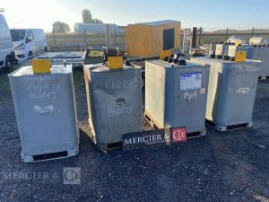 SCHUTZ CUVE FUEL 700L PALETTISABLE BLANC CUV010471
