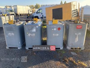 SCHUTZ CUVE FUEL 700L PALETTISABLE BLANC CUV010871
