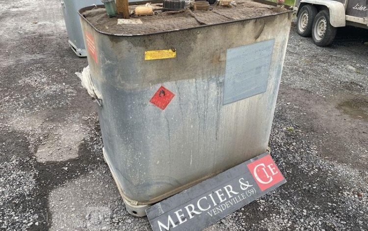 SCHUTZ CUVE FUEL 700L PALETTISABLE BLANC CUV010871