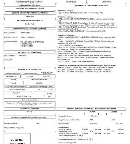 IVECO 35-130 BENNE SIMPLE CABINE COFFRE ROUGE DL-530-RG