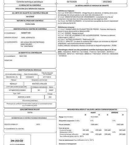 RENAULT MASTER DCI  DM-253-CD