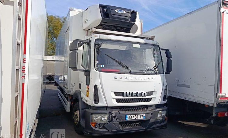 IVECO EUROCARGO 140E19 FRIGO/HAYON – EN DESIGNATION(93)  DQ-481-TY