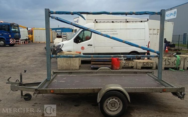 MECANO GALVA PLATEAU 1 ESSIEU DE 2,50M  DS-462-HS