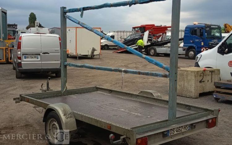 MECANO GALVA PLATEAU 1 ESSIEU DE 2,50M  DS-462-HS