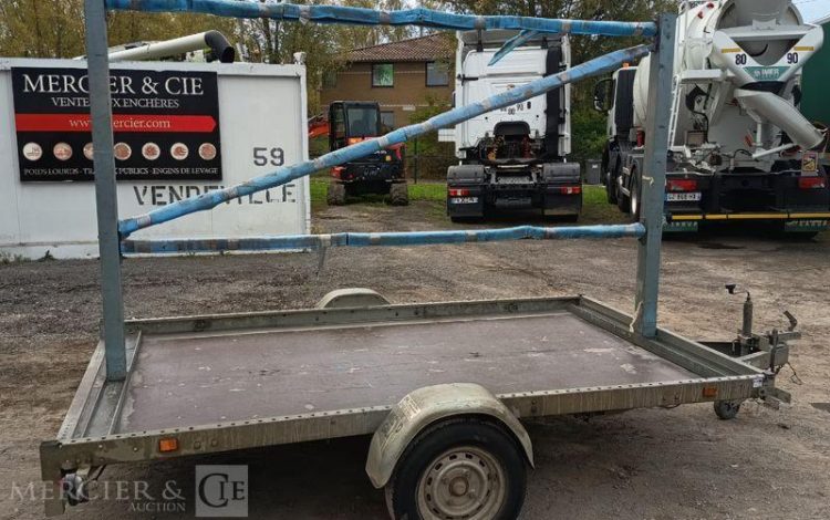 MECANO GALVA PLATEAU 1 ESSIEU DE 2,50M  DS-462-HS