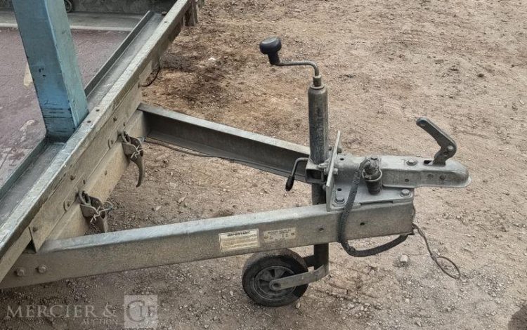 MECANO GALVA PLATEAU 1 ESSIEU DE 2,50M  DS-462-HS