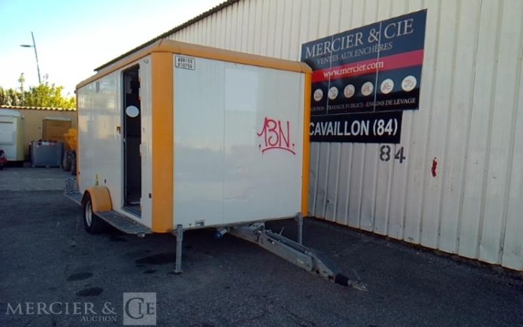 CNSE ABRI DE CHANTIER 9M2 ISOLE + WC  DY-943-DS