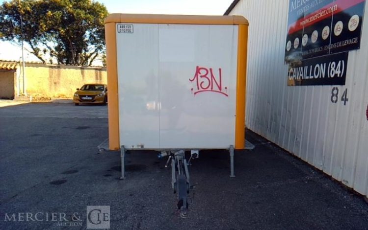 CNSE ABRI DE CHANTIER 9M2 ISOLE + WC  DY-943-DS
