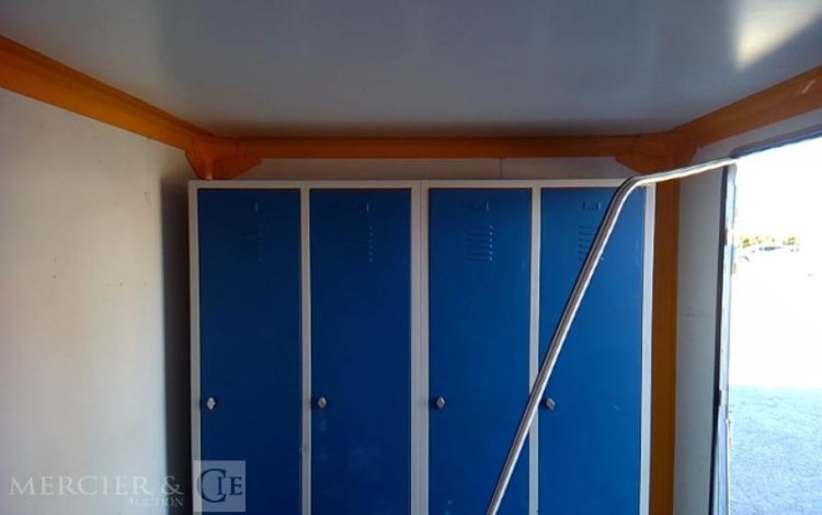 CNSE ABRI DE CHANTIER 9M2 ISOLE + WC  DY-943-DS