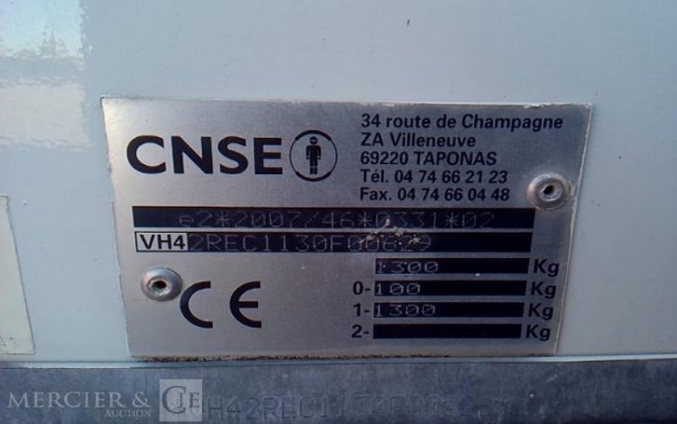 CNSE ABRI DE CHANTIER 9M2 ISOLE + WC  DY-943-DS