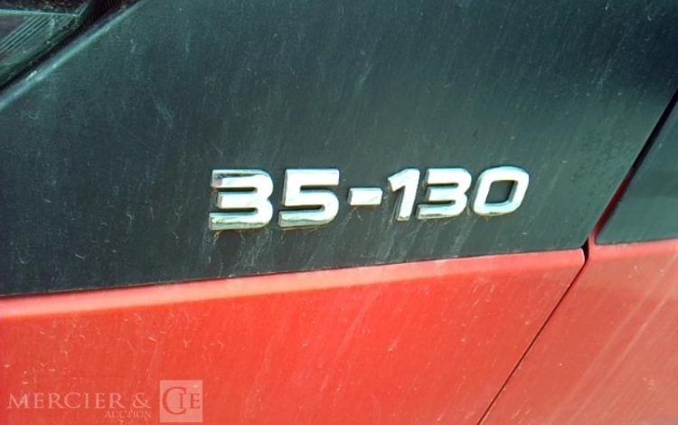 IVECO 35-130 BENNE SIMPLE CABINE COFFRE ROUGE EB-720-EM
