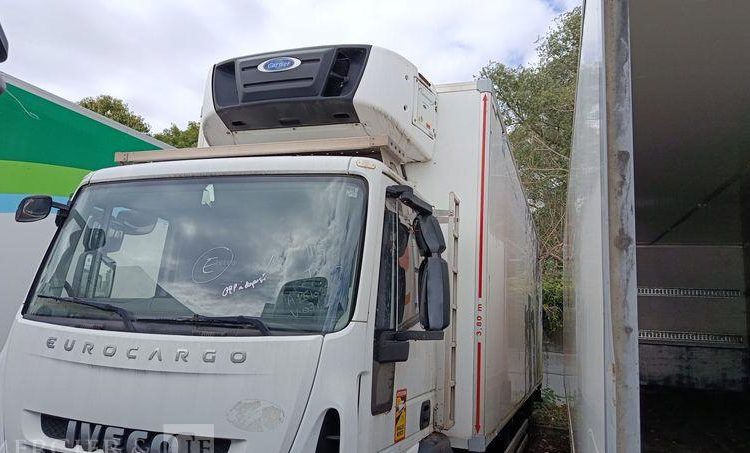 VOLKSWAGEN EUROCARGO 160E21E6 FRIGO/HAYON- EN DESIGNATION(93) BLANC FC-699-GC